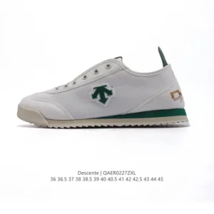 Descente Chron Retro Canvas Sneakers for Men and Women
