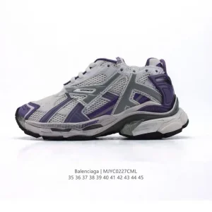 Balenciaga Runner Grey Black Blue Red Low Top Sneakers