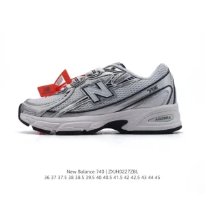 New Balance Mr740 Vintage Grey Blue Running Shoes
