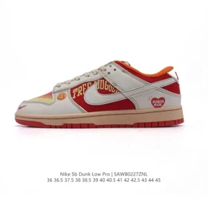 Nike SB Dunk Low Pro Snake Year Limited Edition Retro Skate Shoes for Men and Women