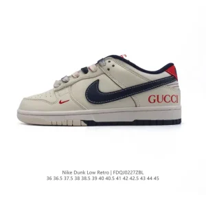Nike Dunk Low Retro Louis Vuitton Collaboration Vintage Basketball Skateboarding Shoes