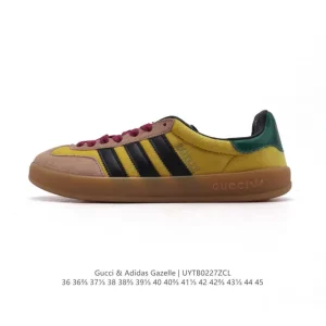 Adidas Originals X Gucci Gazelle Retro Unisex Sneakers Limited Edition
