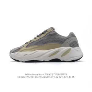 Adidas Yeezy 700 V2 3M Reflective Grey Sneakers for Men and Women