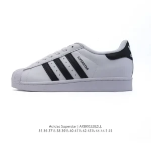 Adidas Superstar '82 Classic Shell Toe Leather Sneakers for Men and Women