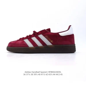 Adidas Handball Spezial Low Top Leather Sneakers Classic Three Stripes