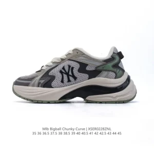 MLB Bigball Chunky Curve New York Yankees Sneakers for Men and Women