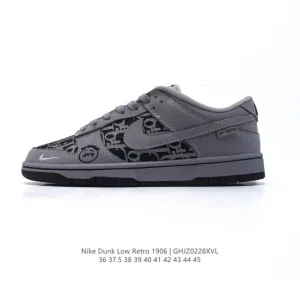 Nike Dunk Low Retro Vintage Basketball Skateboarding Leather Sneakers