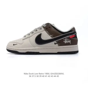 Nike Dunk Low Retro Vintage Basketball and Skateboarding Sneakers