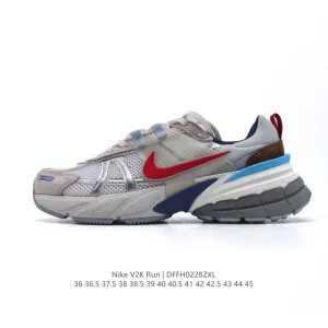 Nike V2K Run Retro Running Shoes Vintage Low Top Sneakers