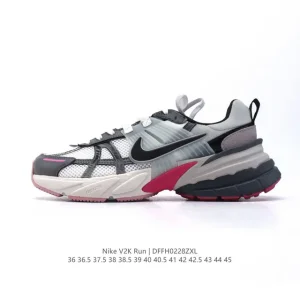 Nike V2K Run Retro Running Shoes Vintage Low Top Sneakers