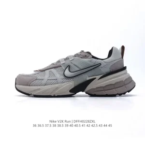 Nike V2K Run Retro Running Shoes Vintage Low Top Sneakers