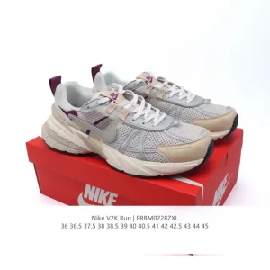 Nike V2K Run Retro Running Shoes Vintage Low-Top Sneakers
