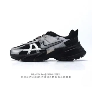 Nike V2K Run Retro Running Shoes Vintage Low Top Sneakers
