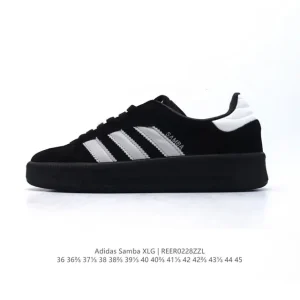 Adidas Samba Xlg Platform Vintage Suede Sneakers for Men and Women