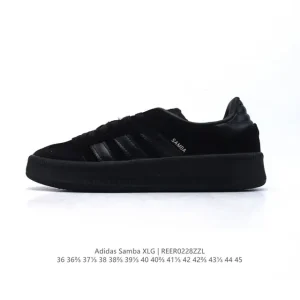 Adidas Samba Xlg Platform Vintage Leather Sneakers for Men and Women