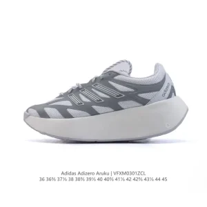 Adidas Adizero Aruku Men Women Casual Shoes White Thick Sole