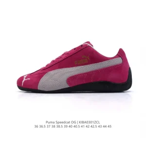 Puma Speedcat Og Racing Sneakers Retro Low Top Suede Shoes