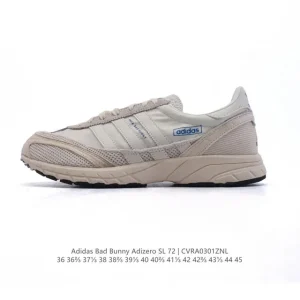 Bad Bunny Adidas Adizero Sl 72 Retro Vintage Sneakers Cream