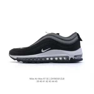 Nike Air Max 97 Low Top Casual Sneakers with Visible Air Cushion