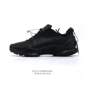 ECCO Men's Outdoor Lightweight Breathable Lace-Up Casual Shoes