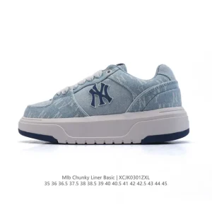 MLB Chunky Liner Basic Retro Streetwear Sneakers for Men and Women