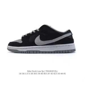 Nike SB Dunk Low FQ1180-111 Leather Skateboarding Shoes with Zoom Air