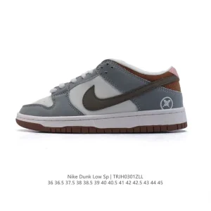 Nike SB Dunk Low Fq1180-111 Skateboarding Shoes with Zoom Air Cushioning
