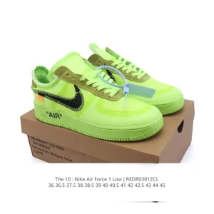 Off-White x Nike Air Force 1 LV8 Chunky Sole Sneaker