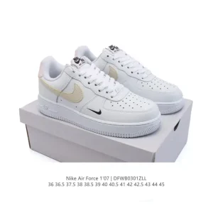 Nike Air Force 1 Low 2025 White Sneakers for Men and Women