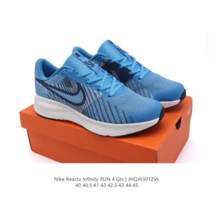 Nike Reactx Infinity Run 4 Men's Cushioned Road Running Shoes