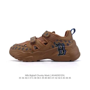 MLB Bigball Chunky 23 Yankees Retro Sneaker with Magic Tape Closure
