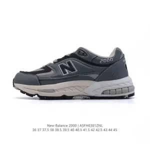 New Balance M2000 Retro Running Shoes with Dual Air Cushion Support