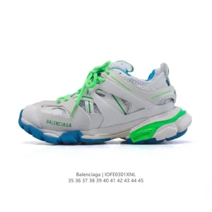 Balenciaga Track Trainers 3.0 Retro Vintage Running Sneakers