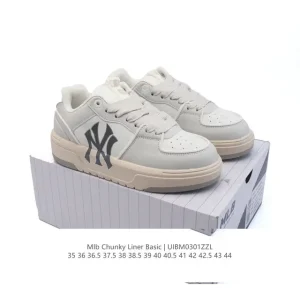 MLB Chunky Liner Basic Retro Street Sneakers for Men and Women