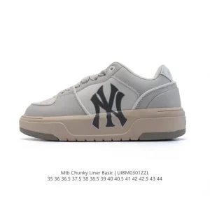 MLB Chunky Liner Basic Retro Street Sneakers for Men and Women
