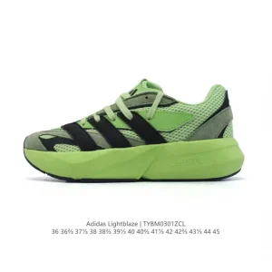 Adidas Lightblaze Running Shoes Lightweight Comfortable Everyday Sportswear