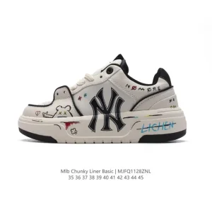 MLB Chunky Liner Basic Street Style Sneakers for Men and Women