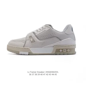 Louis Vuitton Trainer Low Sneaker Fashion Thick Sole Shoes