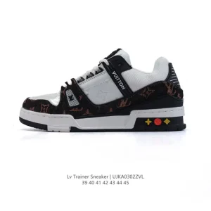 Louis Vuitton Trainer Sneaker Low Men's Fashion Luxury Shoes