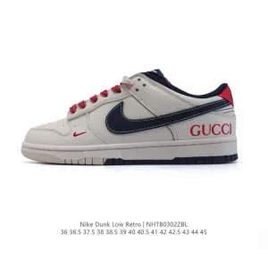 Nike Dunk Low Retro Gucci Collaboration 2025 New Year Sneakers