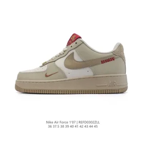 Nike Air Force 1 '07 Low 2025 Snake Year Limited Edition White Sneakers