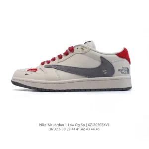 Jordan Military Blue Low OG SP Reverse Swoosh Basketball Shoe