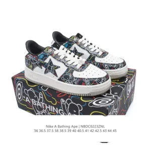 Bape x Nike Air Force 1 Low Camo Sneakers for Men and Women