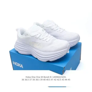 HOKA Bondi 8 Running Shoes for Men and Women Lightweight Cushion Road Runners