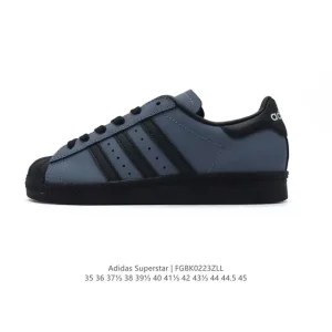 Adidas Superstar 82 Classic Shell Toe Leather Sneakers for Men and Women