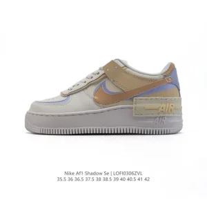 Nike Air Force 1 Shadow Low Top Platform Sneakers for Women