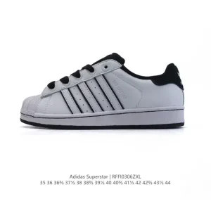 Adidas Superstar 82 Classic Shell Toe Leather Sneakers for Men and Women