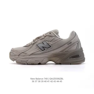 New Balance MR740 Vintage Grey Running Shoes with Cushioning