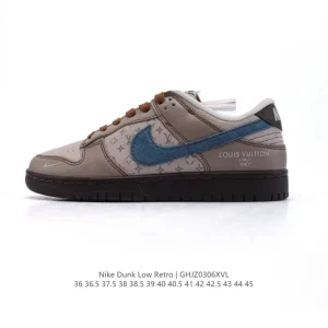 Nike Dunk Low Retro Vintage Basketball Sneakers for Men and Women