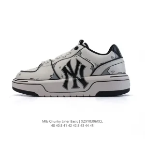 MLB Chunky Liner Basic Hand-Painted Retro Streetwear Sneakers for Men